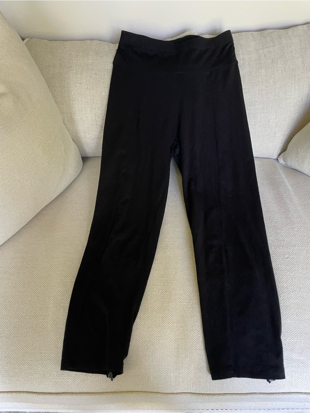 Black Women's Pants - Comfortable Pull-On Fit